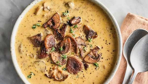 Грибной крем-суп из шампиньонов: рецепты с фото