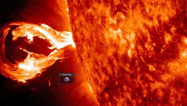 Солнце произвело 3 мощных всплеска энергии за последние 24 часа
