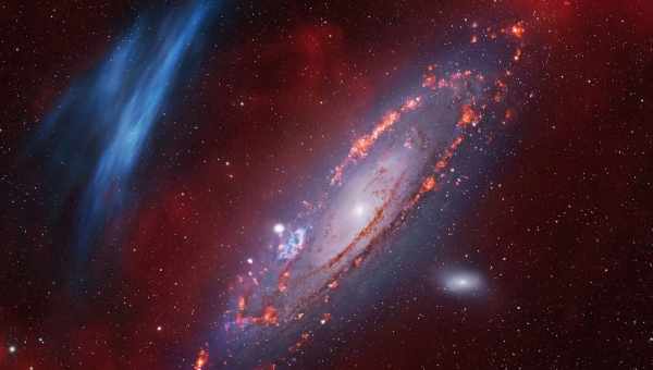 Галактики обмениваются веществом с внешней средой благодаря галактическим ветрам